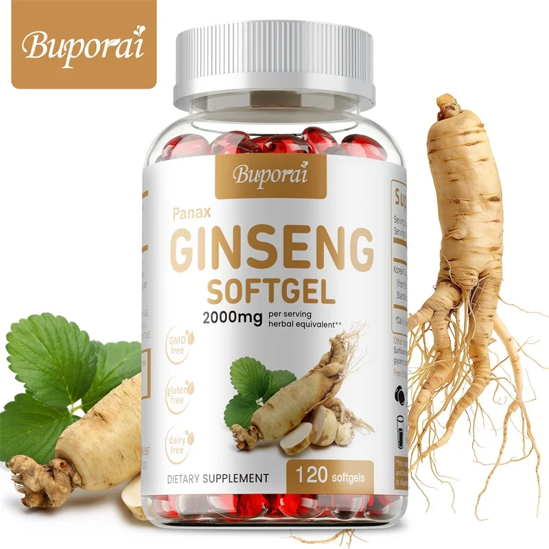 Ginger Tea - 붉은 파낙스 인삼 캡슐 - 면역력,
