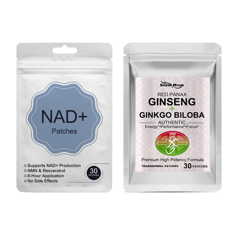 NAD+ 패치 및 붉은 인삼, 은행잎 추출물이 함유된  - Ginger Tea 리뷰 및 가격