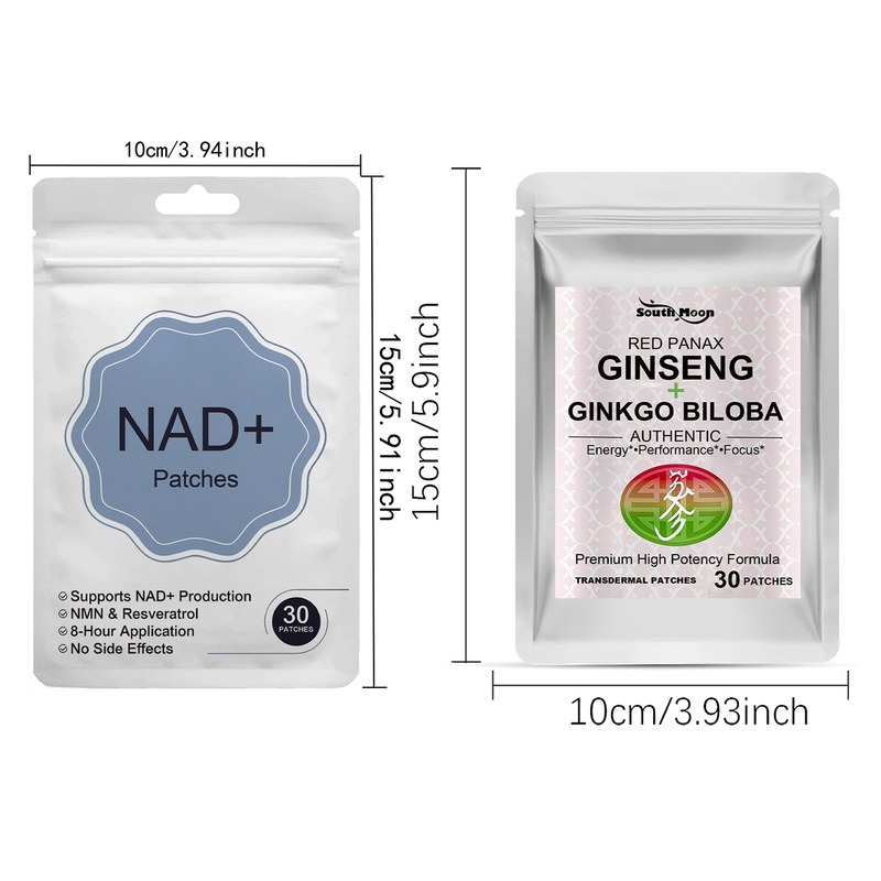 NAD+ 패치 및 붉은 인삼, 은행잎 추출물이 함유된  - Ginger Tea 리뷰 및 가격
