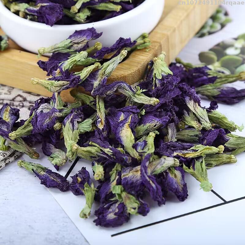 천연 나비난초 드라이플라워 블루 버터플라이 피 플라워  - Chamomile Tea 리뷰 및 가격