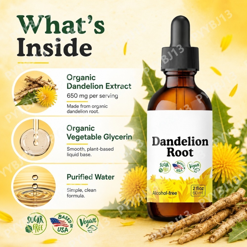 민들레 뿌리 보충제 간 해독 정화 지원 팅크제 차에 첨 - Herbal Supplement 리뷰 및 가격